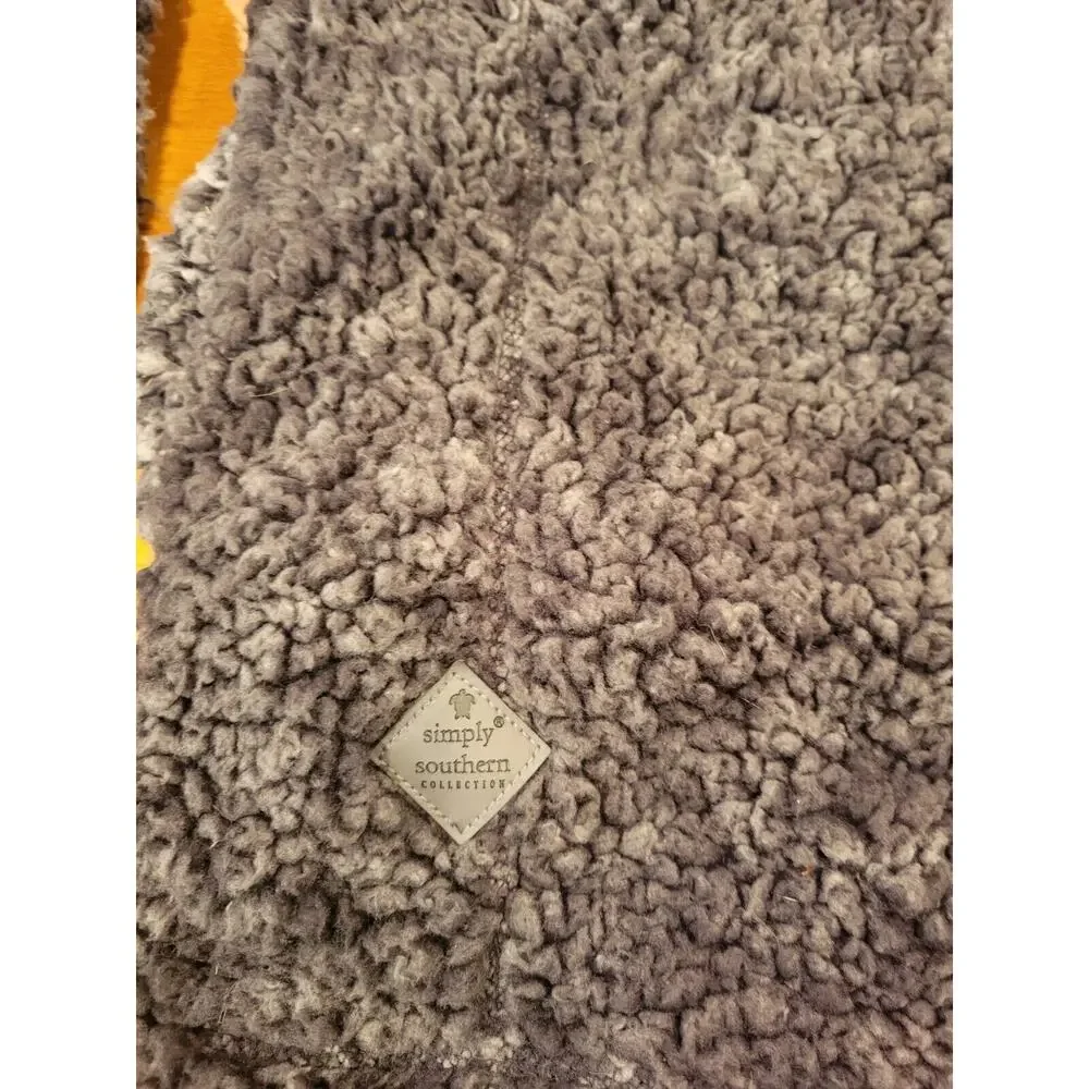 Simply Southern Fluffy Warm Quarter Zip Fleece Ladies Size S - Picture 3 of 10